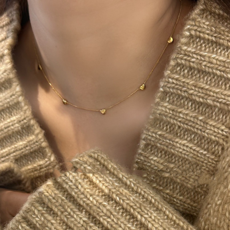 Birth Flower Necklace - 316L 스테인레스 스틸 새로운 패션 쥬얼리