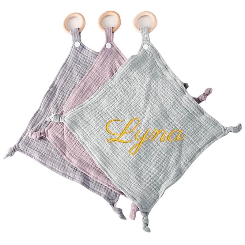 신생아 부드러운 모슬린 코튼 이불 타올, 아기 진정 진 - Initial Ring Custom 리뷰 및 가격