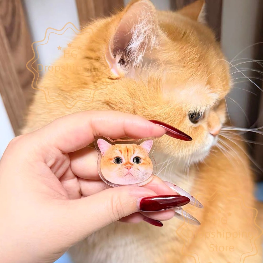 맞춤형 반려동물 얼굴 브로치, 동물 초상화 아크릴 핀, - Pet Portrait Custom 리뷰 및 가격