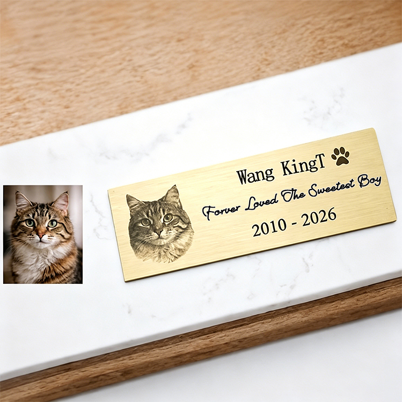 맞춤형 반려동물 초상화 양면 테이프 플레이트, 맞춤 제 - Pet Portrait Custom 리뷰 및 가격