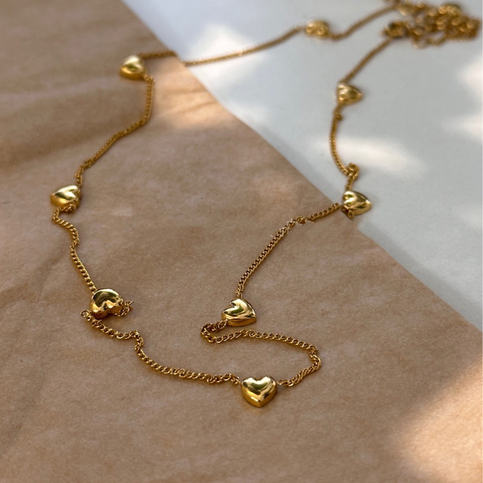 316L 스테인레스 스틸 새로운 패션 쥬얼리 많은 구슬 - Birth Flower Necklace 리뷰 및 가격