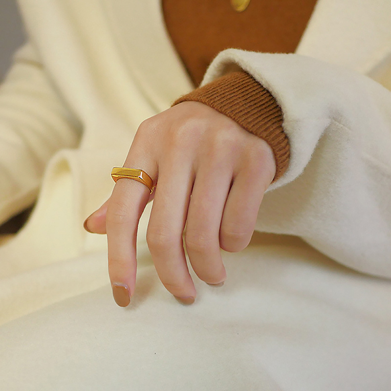 365 스테인리스 스틸 펑크 록 스무스 시그넷 커스텀  - Initial Ring Custom 리뷰 및 가격